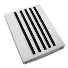Barras de encadernação C-Line Slide 'N Grip 11x0,3 cm, 20 folhas, pretas