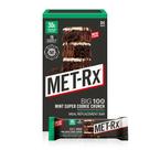 Barras de proteína MET-Rx Big 100 Mint Super Cookie Crunch, pacote com 4