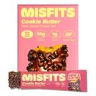 Barras de Proteína Misfits Sabor Cookie Butter Speculoos 15 g de Proteína - 12 Unidades