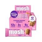 Barras de proteína MOSH Cookie Dough Crunch Keto 12x