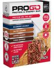Barras de Proteína ProGo - 4 Unidades com até 22g de Proteína Limpa e Colágeno