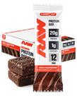 Barras de Proteína RAW Double Chocolate Fudge 20g de Proteína 12 Unidades