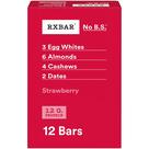 Barras de proteína RXBAR Morango 12 g de proteína sem glúten 660 ml