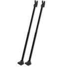 Barras de Segurança para Porta SECURITYMAN Kit com 2 Unidades Ajustáveis de Ferro Preto Barras de Segurança para Porta SECURITYMAN Kit com 2 Unidades Ajustáveis de Ferro Preto