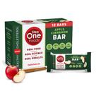 Barras de Snack Step One Foods Maçã com Canela 12 Unidades Veganas