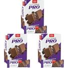 Barras de Waffle Proteico Power Crunch PRO, Snacks Ricos em Proteína com Sabor Delicioso, Triplo Chocolate, 57 g (4 Unidades) (Pacote com 3)