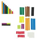 Barras Magnéticas Cuisenaire - 64 Peças - Recursos de Aprendizagem (5+)