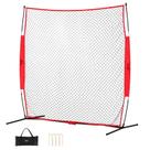 Barreira esportiva Barricade Backstop Net VEVOR de 2,1 x 2,1 m