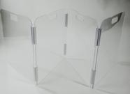 Barreira para animais de estimação Therafin Corporation, acrílico transparente dobrável, 4 painéis