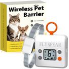 Barreira Sem Fio para Gatos FLYSPEAR Recarregável com Alcance de 2,1 m