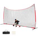 Barrier Net VEVOR 6x3 m para esportes com bola com bolsa de transporte