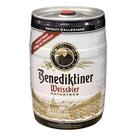 Barril cerveja de trigo alemã benediktiner weissbier naturtrub 5 litros tradição e sabor autêntico