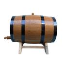 Barril de Carvalho Europeu 50 Litros - Madeira Premium