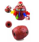 Barril do Pirata Jogo Infantil Brinquedo Pegadinha16x10