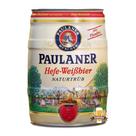 Barrilete paulaner hefe-weissbier naturtrub 5 litros