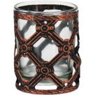BARTON CASTIÇAL 7x6x6cm METAL COBRE BARTON CASTIÇAL 7x6x6cm METAL COBRE
