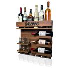 Barzinho de Parede com Adega Whisky Bacardi Gin Barzinho Im