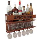 Barzinho De Parede Suporte Bebidas Copos Boteco Terapia IM