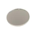 Base 2cm Redonda Acrílico 1 Furo Chaveiro Medalha 60pcs