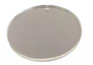 Base 3cm Com 1 Furo Redonda Acrílico Chaveiro Medalha 50pcs