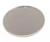 Base 6cm Com 1 Furo Redonda Acrílico Chaveiro Medalha 20pcs