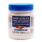 Base Acrílica Corfix Branca Fosca Artesanato 250ml