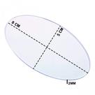 Base Acrílica Oval 8x5 Sem Borda 100 Peças