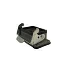 Base Baixa Para Tomada Multipolar BTM-6AG-LB 1 Trava Frontal BHS Base Baixa Para Tomada Multipolar BTM-6AG-LB 1 Trava Frontal BHS