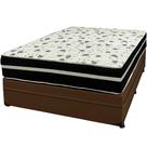 Base Baú com Colchão Ortopedic Casal D33 Bio Flex 73x188x138cm Tecido material sintético Cor Marrom Base Baú com Colchão Ortopedic Casal D33 Bio Flex 73x188x138cm Tecido material sintético Cor Marrom
