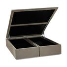 Base Baú Physical Camurça Bege Queen (158X198X39) - Ortobom