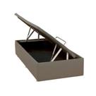 Base Baú Physical Camurça Solteiro 88x188x39cm Ortobom Base Baú Physical Camurça Solteiro 88x188x39cm Ortobom