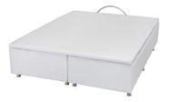 Base Baú Physical material sintético Branco Queen 158x198x39 Ortobom