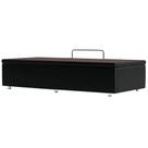 Base Baú Sommier Solteiro em material sintético 48x188x88cm Ortobom Cor Preto