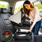 Base Bebe Conforto Carro Cadeirinha Infantil Preto Suporte