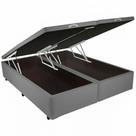 Base Bipartida Baú Queen em material sintético Universal 41x198x158 Blindado Cor Cinza Base Bipartida Baú Queen em material sintético Universal 41x198x158 Blindado Cor Cinza
