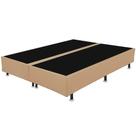 Base Bipartida Casal Universal em material sintético 37x188x138 Cor Bege