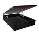 Base Box Baú Casal 36x138x188 Cor Preto
