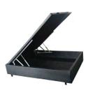Base Box Baú Casal Sintético 39x138x188cm