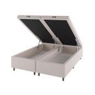 Base box bau king size cairo (43x193x203cm) turkey creme - casa giulia