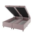 Base Box Bau King Size Cairo (43x193x203cm) Turkey Rose - Casa Giulia