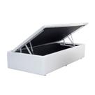 Base Box Baú Solteiro RR Móveis Sintético Branco - 88x188