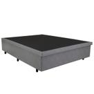 Base Box Baú Viúva 128x188x42cm material sintético Base Box Baú Viúva 128x188x42cm material sintético