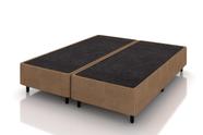Base Box Bipartida Plumatex Universal Bege 159x198x30