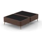 Base Box Casal 138x188x45cm com Porta USB Dupla