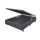 Base Box Casal 47cmx138cmx188cm com Baú Poliéster