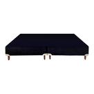 Base Box Casal All Black 138X188X26 Softflex