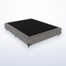 Base Box Casal Cinza Smart 37x138x188 Base Box Casal Cinza Smart 37x138x188