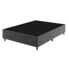 Base Box Casal Class (38x138x188cm) Grafite - Casa Giulia