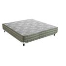 Base Box Casal Linun 57 29x138x188cm Cinza