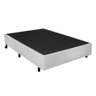 Base Box Casal Reforçada 138x188x26 cm Linho Branco